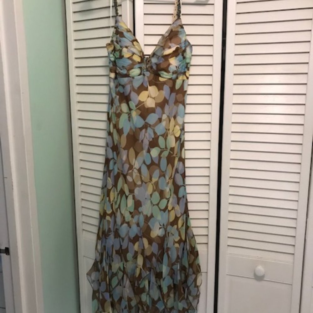 Floral Dress with embrodery